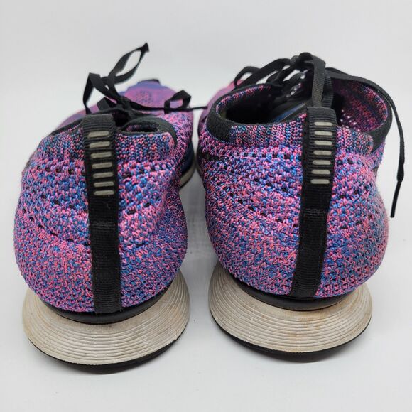 Nike Flyknit Racer 526628-400 Mens Multicolor Running Shoes Size US 15 EUR 49.5 - Picture 3 of 16